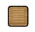 Alpine Teak Collection Rope Design End Table - Black For Sale In Chicago - Image 6 of 9