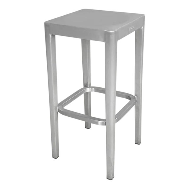Postmodern American Aluminum Stool by Philippe Starck for Emeco, 2000s For Sale
