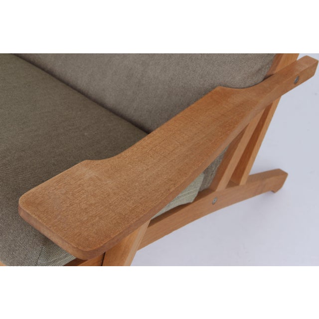 Wood GE375 Modular Sofa in Oak by Hans J. Wegner for Getama, 1970s, Set of 4 For Sale - Image 7 of 16