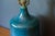 Vintage Pair of Stoneware Blue Studio Ceramic Table Lamps by Sy Allan Designs For Sale In Monterey, CA - Image 6 of 14