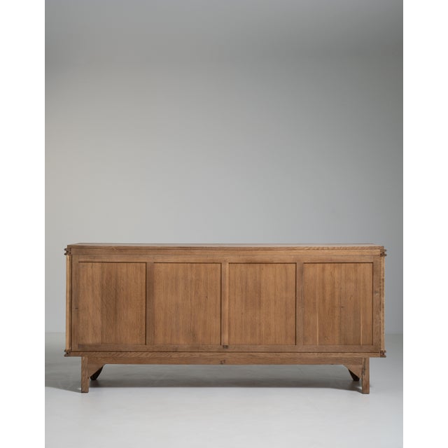 French 1940s Oak Buffet, Antique, France, Circa 1940 For Sale - Image 13 of 14