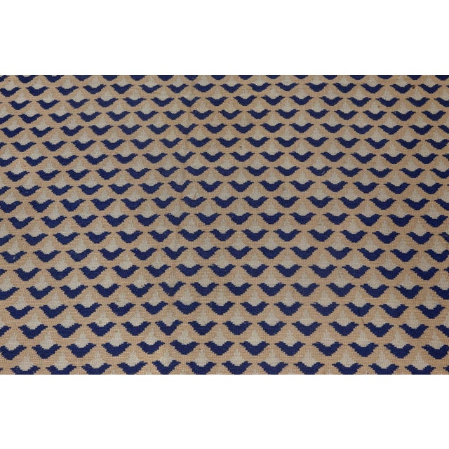 1940s Portuguese Needlepoint Rug For Sale In New York - Image 6 of 8