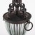Metal Art Nouveau Style Table Lamp, French, Glass, Iron, Vintage 1930s For Sale - Image 7 of 9