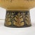 Vintage Hand Painted Table Lamp Mustard Yellow Country Landscape With Bridge and Foliage Motif For Sale - Image 9 of 12