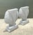 Vintage Clam Shell Pedestals - Set of 2 For Sale - Image 12 of 18
