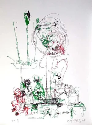 Paul McCarthy American, b. 1945 Untitled Silkscreen Print by Paul McCarthy, 2005