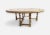 1960s Large 82" Round Italian Inlaid Rouge & Carrera Marble & Carved Gilt Wood Center Table Perfect for Hotel Lobby For Sale - Image 4 of 7