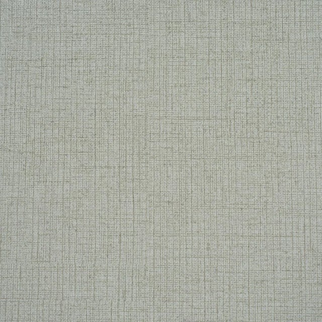 SAMPLE - Schumacher Banbridge Linen Vinyl Wallpaper In Mineral For Sale