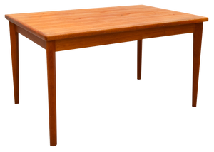Danish Extendable Teak Dining Table from BRDR Furbo, 1960s