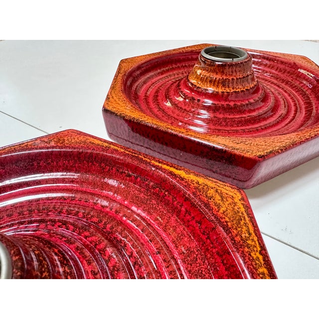 Ceramic Wall Lights from Hustadt Leuchten, Germany, 1970s, Set of 2 For Sale - Image 13 of 18