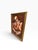 Wood Late 20th Century Yuroz Cubist Figural Painting of Embracing Couple in Gilt Frame For Sale - Image 7 of 8