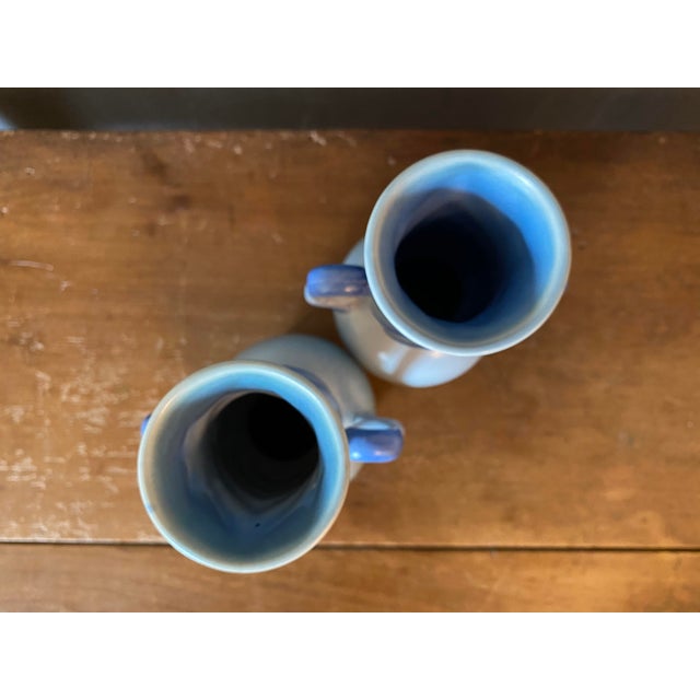 1930s Stangl Artware Art Deco Modern Vases - a Pair For Sale - Image 10 of 11