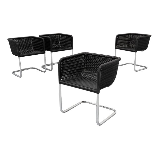 D44 Dining Chairs by Axel Bruchhäuser for Tecta, 1980s, Set of 4 For Sale