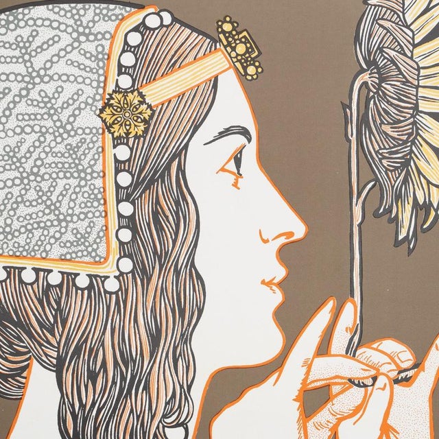 1960s Original Poster Exhibition of the Círcol De Sant Lluch, 1969 For Sale - Image 5 of 11