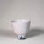 This ceramic vessel features an elegant, rounded bowl with a wide mouth and a shorter, cylindrical base. The exterior...