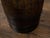 Brown English Late 19th Century Oak Barrel with Iron Braces and Dark Patina For Sale - Image 8 of 8