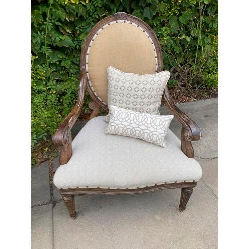 French Provincial 1980s Louis XV Chairs - Set of 2 For Sale - Image 3 of 10