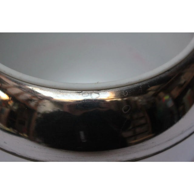 Metal Italian Modernist Stainless Steel "Pear" Ice Bucket For Sale - Image 7 of 13