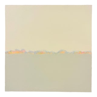 Sarah Trundle, Contemporary Abstract Landscape Painting, "Spring on the Horizon" For Sale