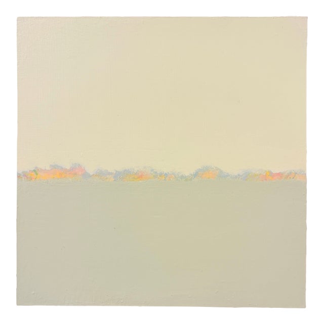 Sarah Trundle, Contemporary Abstract Landscape Painting, "Spring on the Horizon" For Sale