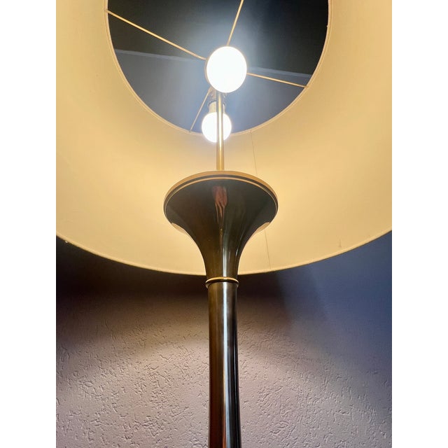 Brass Bamboo Floor Lamp by Ingo Maurer, 1960s For Sale - Image 6 of 9