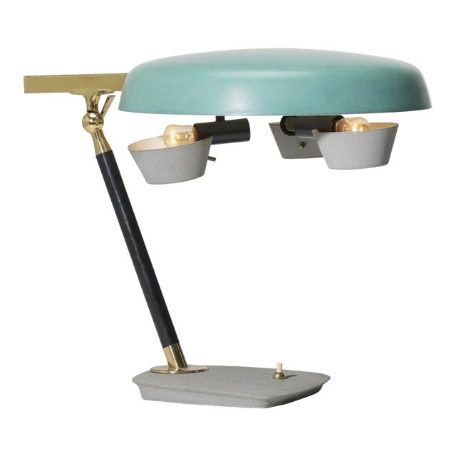 1950s Postmodern Oscar Torlasco Desk Lamp For Sale