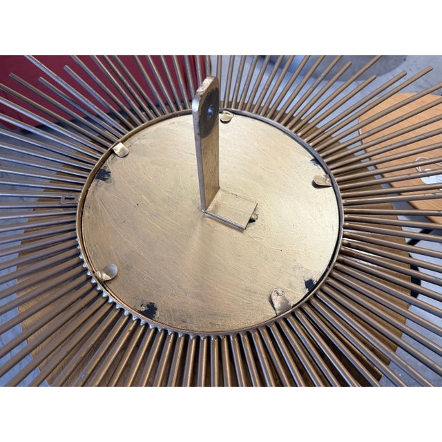 Metal Early 20th Century Monumental Brutalist Starburst Mirror 9 Foot Tall Sculptures For Sale - Image 7 of 17
