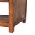 Chestnut Chestnut-Finish Mango Wood Curved Coffee Table For Sale - Image 8 of 8