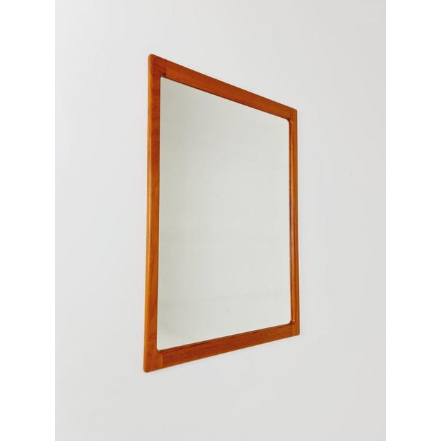 Large Mid-Century Danish Mirror from Silkborg Møbelfabrik, 1960s For Sale - Image 14 of 18