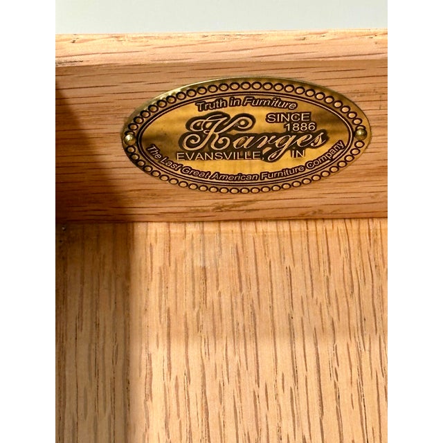 Wood Karges Black & Gilt Lacquered Breakfront Display Cabinet | Neoclassical Regency China Cabinet | 90” H For Sale - Image 7 of 12