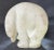 Polar Bear Hand Carved in Alabaster, 1950 For Sale - Image 10 of 10