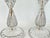 Early 20th Century Wheel Cut Glass Candlestick Lamps - a Pair For Sale - Image 15 of 18