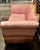 Pink Louis XV Pink Damask Sofa For Sale - Image 8 of 12