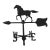 1970's Vintage Cast Aluminum Equestrian Weather Vane For Sale