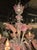 Traditional Pink Murano Glass Venetian Style Chandelier For Sale - Image 3 of 4