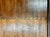 Wood 1920s Spanish Revival Inlaid Walnut Parlor Side Table With Hand-Carved Notched Rim For Sale - Image 7 of 10