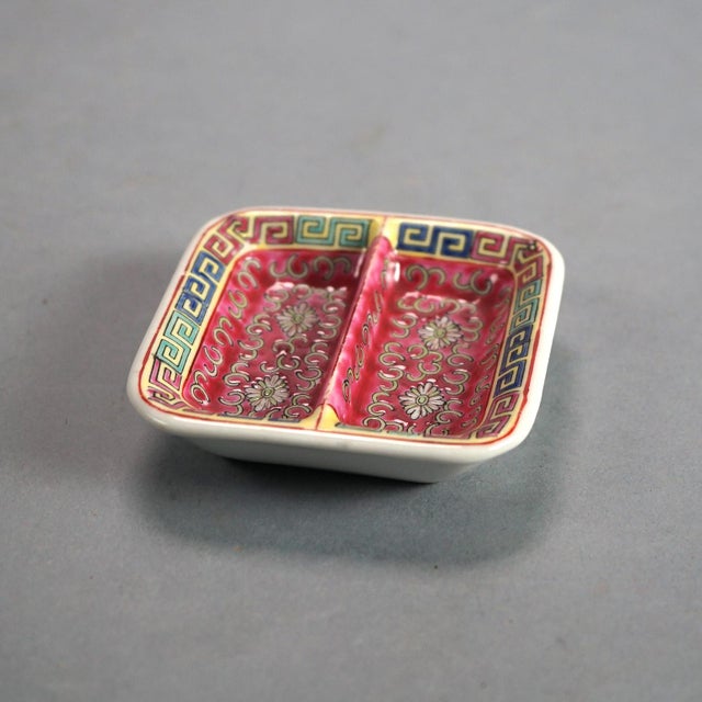 Chinese Vintage 33 Piece Chinese Republic Porcelain Tea Set, Circa 1930 For Sale - Image 3 of 10