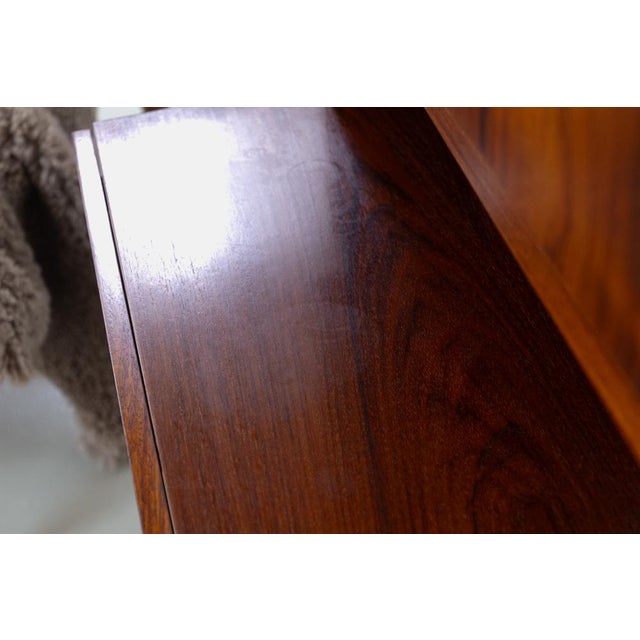Large Modern Danish Rosewood Bookcase, 1970s For Sale - Image 15 of 18