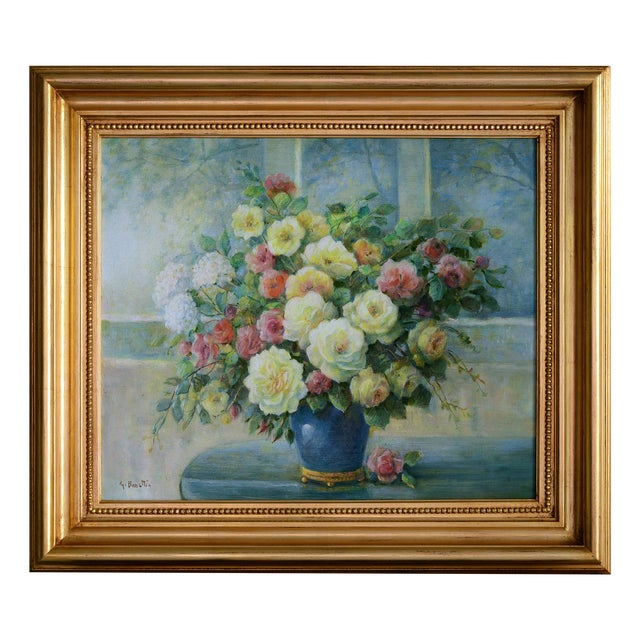 Giovanni Bonetti, Blossoming Elegance, 2017, Oil on Canvas, Framed For Sale