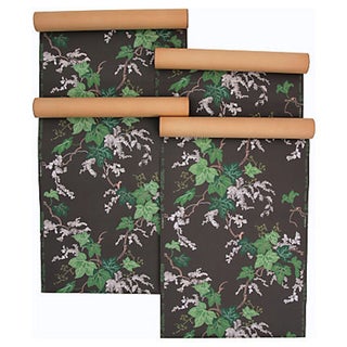 Vintage Ivy Wallpaper - Set of 4 For Sale