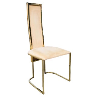 Hollywood Regency Dining Chairs from Belgo Chrom, 1970s, Set of 8 For Sale