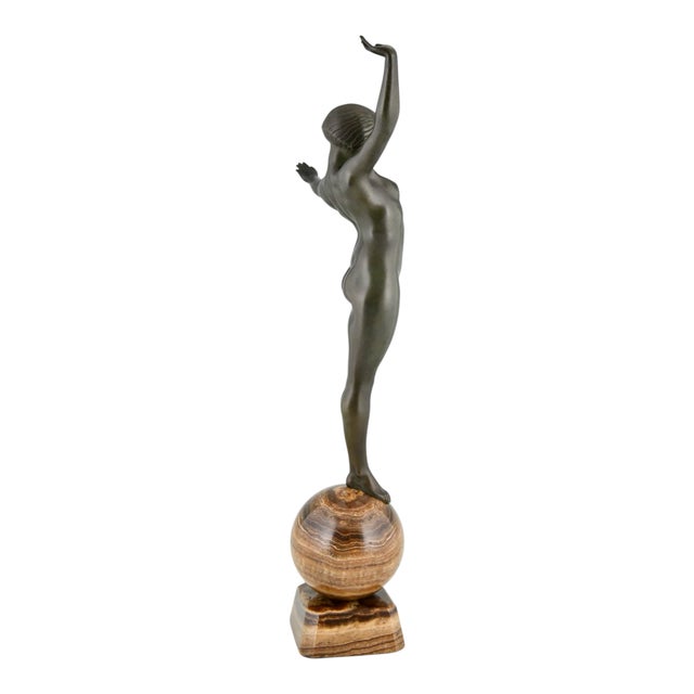 This Art Deco bronze sculpture dates from 1920 and is titled “Balance”. The work was created by the French sculptor...