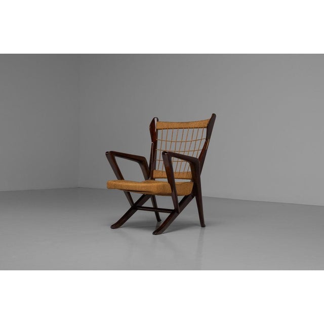 Armchair by Guglielmo Pecorini for Edizioni I Due Forni, Italy, 1942 For Sale - Image 13 of 17