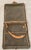 Late 20th Century Vintage Hartmann Tweed & Leather 2-Piece Luggage Set - Garment & Companion Bag Excellent Condition For Sale - Image 5 of 18