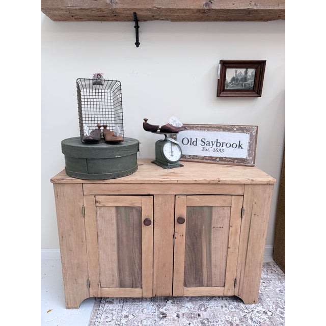 Mid 19th Century Antique Scrubbed Pine and Ash Cabinet For Sale - Image 5 of 10
