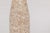 Earthy Brown and Cream Ceramic Vase with Energetic Dripping Décor For Sale - Image 10 of 12