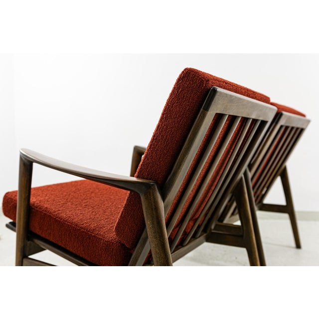 Vintage Lounge Chairs from SFM, Poland, 1960s, Set of 2 For Sale - Image 4 of 17