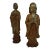 Pair of Asian Cast Iron Buddha Figures For Sale