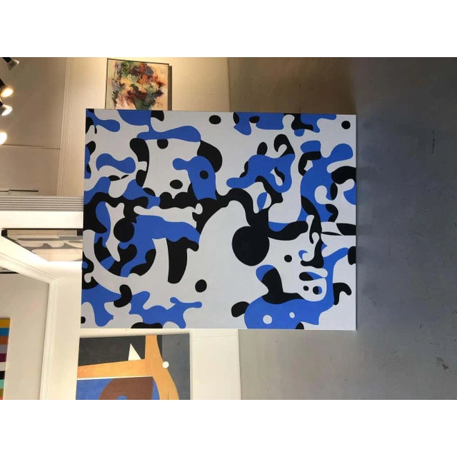 Cecil Touchon Cecil Touchon Original Painting on Canvas Titled: PDP919ct17 (2017) For Sale - Image 4 of 7