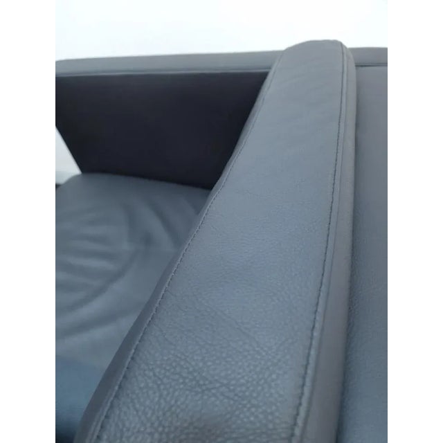 Leather 500 Club Chair #0458 in Gray by Norman Foster for Walter Knoll / Wilhelm Knoll For Sale - Image 10 of 13